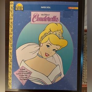 Vintage 1994 Disney’s Cinderella Paper Dolls
